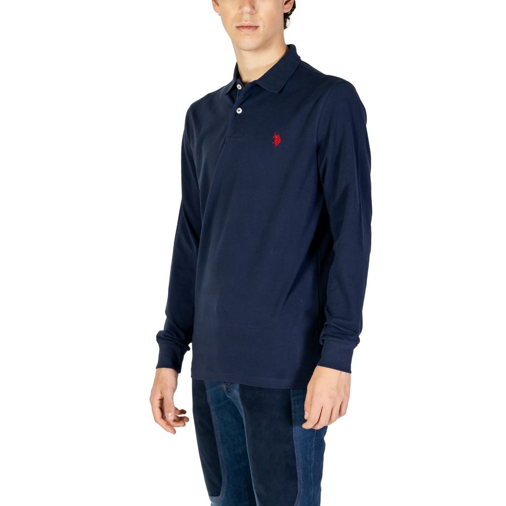 US POLO ASSN. Синя бавовняна футболка