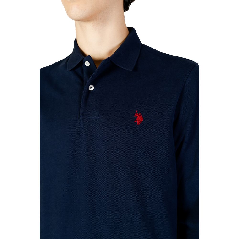 US POLO ASSN. Синя бавовняна футболка