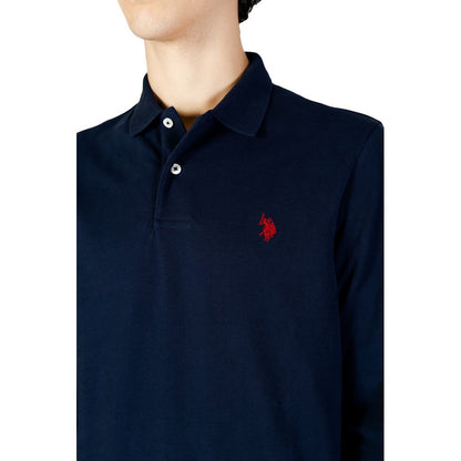 US POLO ASSN. Синя бавовняна футболка
