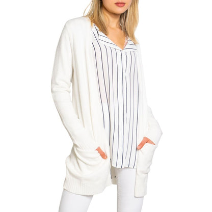 Білий віскозний кардиган Vila Clothes