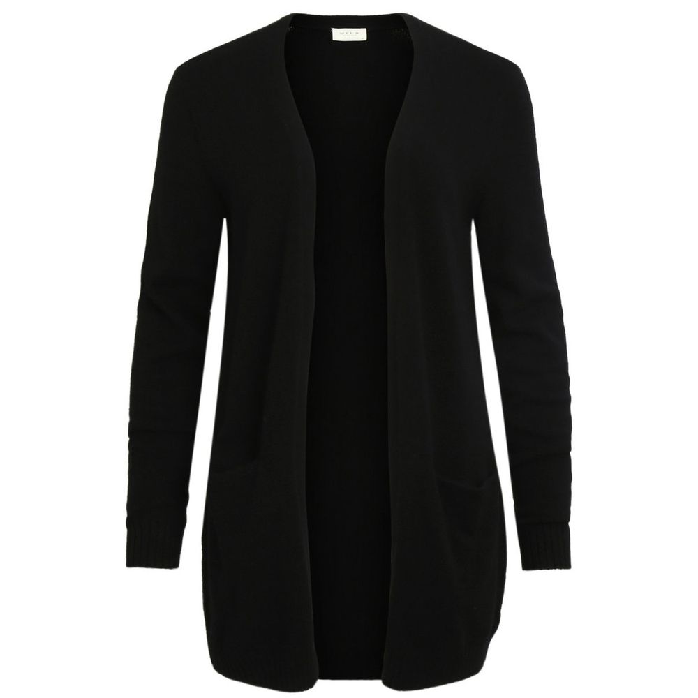Чорний віскозний кардиган Vila Clothes