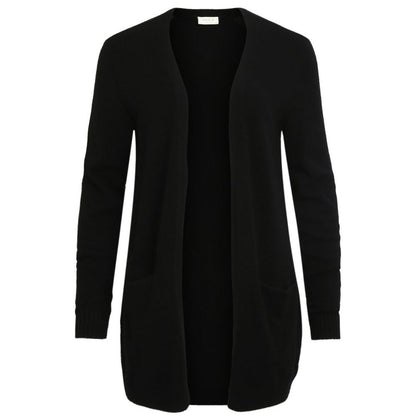 Чорний віскозний кардиган Vila Clothes