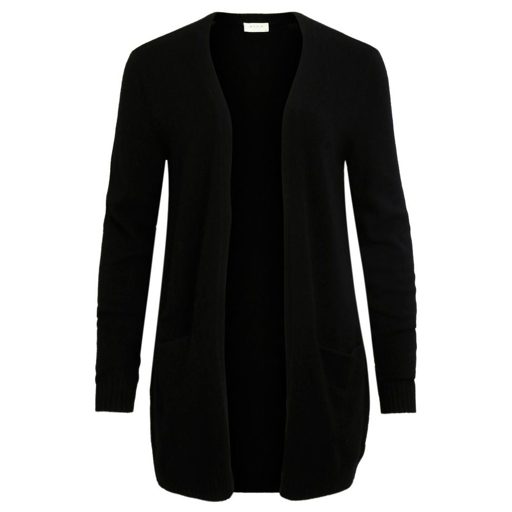 Чорний віскозний кардиган Vila Clothes