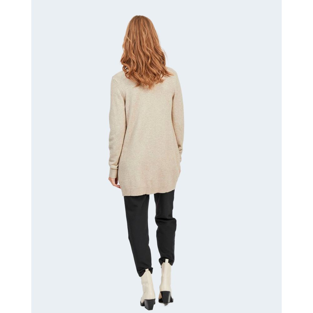 Бежевий віскозний кардиган Vila Clothes