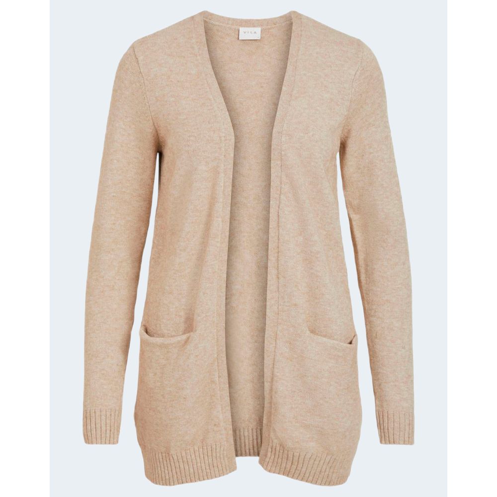 Бежевий віскозний кардиган Vila Clothes