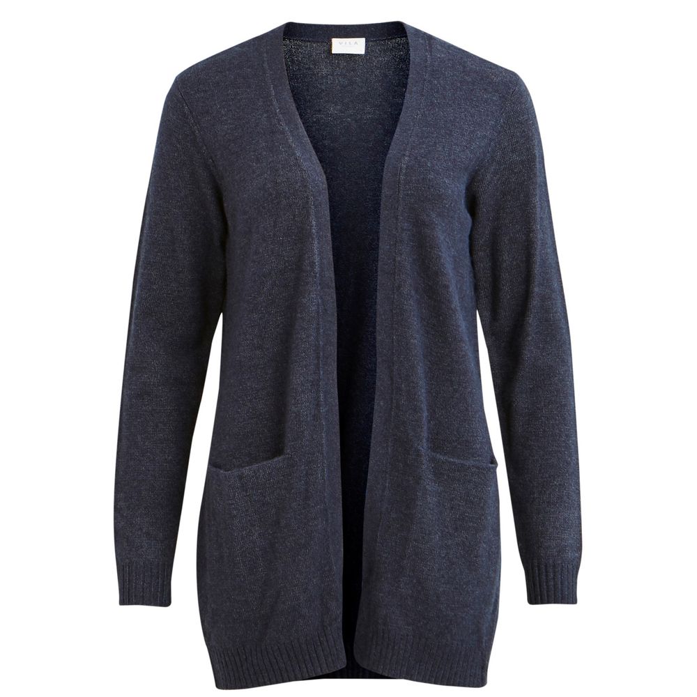 Синій віскозний кардиган Vila Clothes
