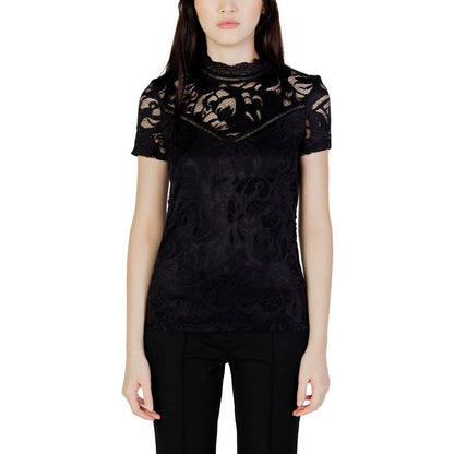 Чорні поліамідні топи та футболка Vila Clothes