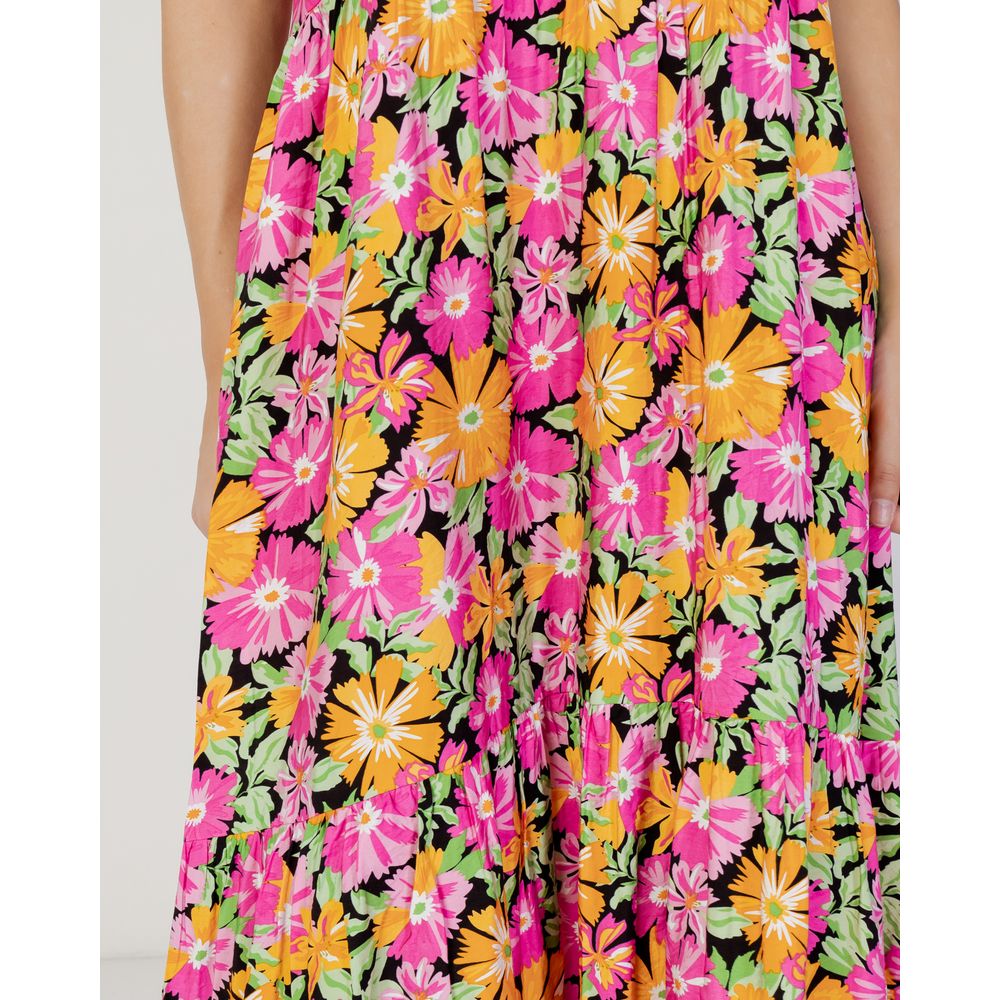 Рожева сукня з поліестеру Vila Clothes