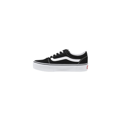 Чорно-білі тканинні кросівки Vans