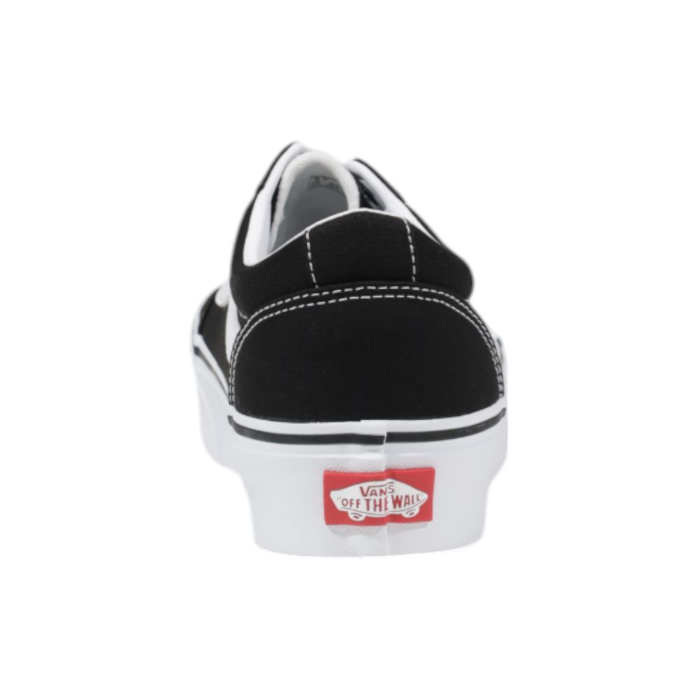 Чорно-білі тканинні кросівки Vans