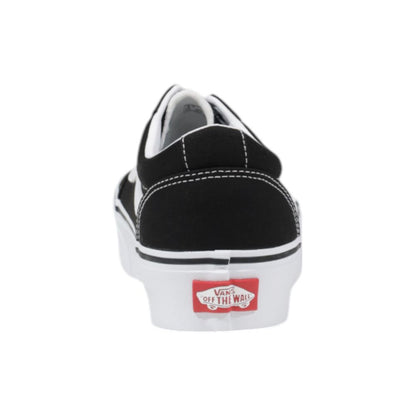 Чорно-білі тканинні кросівки Vans
