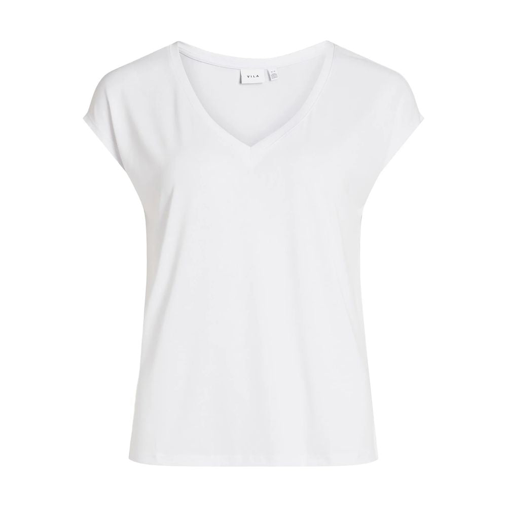 Білі топи та футболка з тенселу Vila Clothes