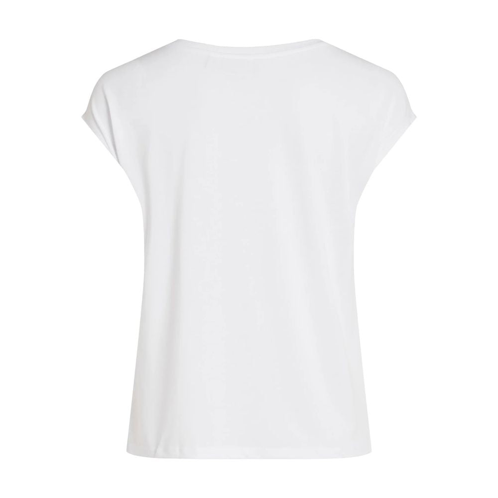 Білі топи та футболка з тенселу Vila Clothes