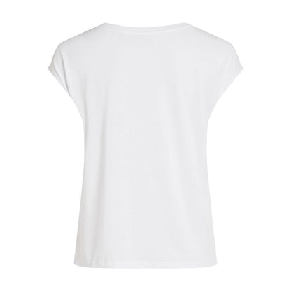 Білі топи та футболка з тенселу Vila Clothes