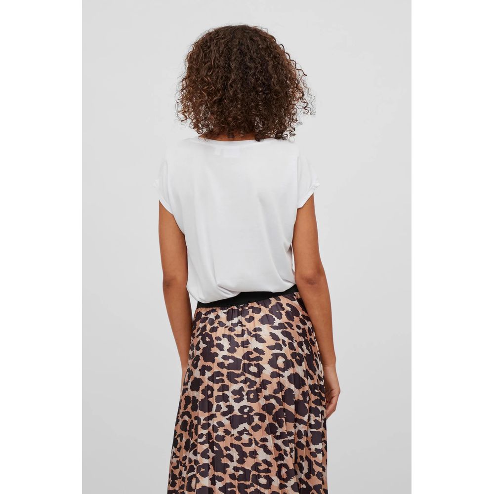 Білі топи та футболка з тенселу Vila Clothes