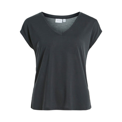 Чорні топи та футболка з тенселу Vila Clothes