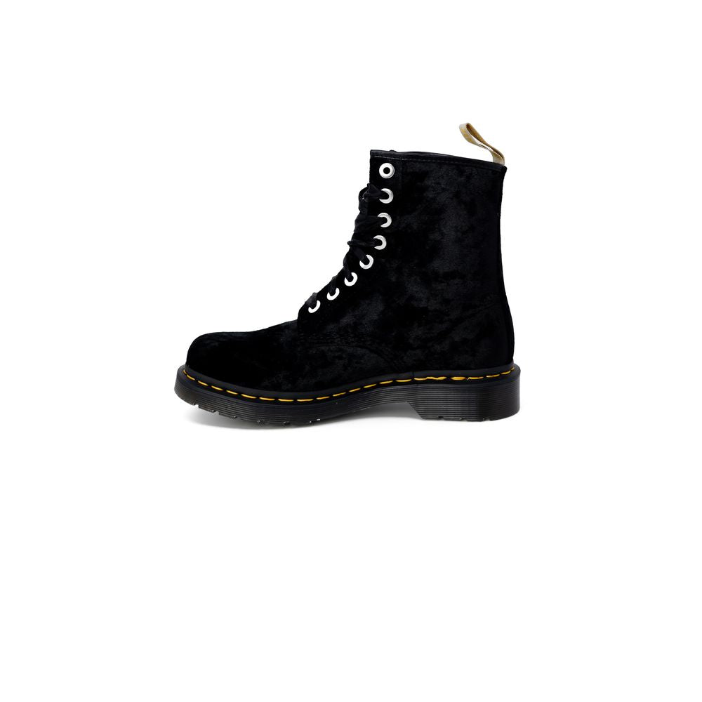 Чорні поліестерові черевики Dr. Martens