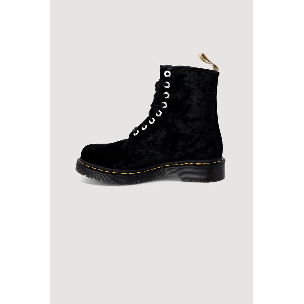 Чорні поліестерові черевики Dr. Martens