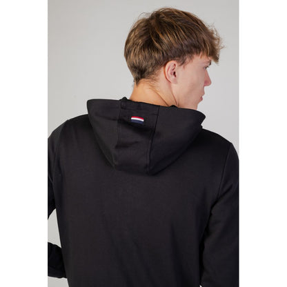 US POLO ASSN. Чорний бавовняний светр