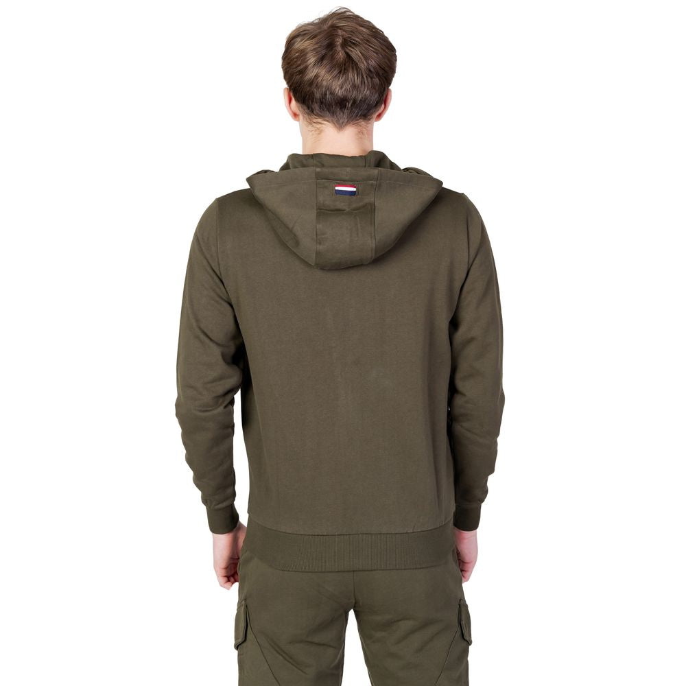 US POLO ASSN. Зелений бавовняний светр