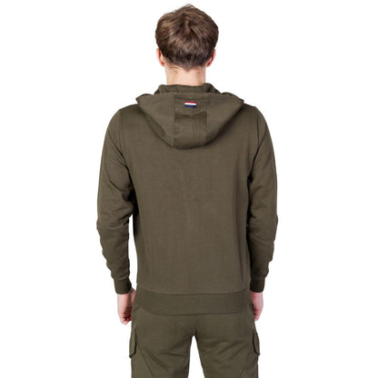US POLO ASSN. Зелений бавовняний светр