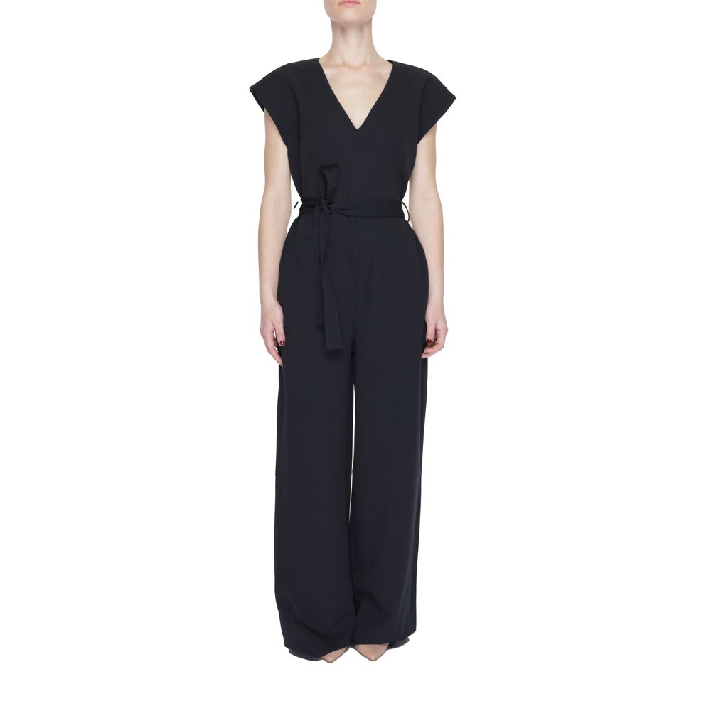Vila Clothes Чорні поліестерові костюми та піджак