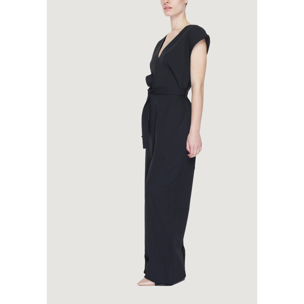 Vila Clothes Чорні поліестерові костюми та піджак