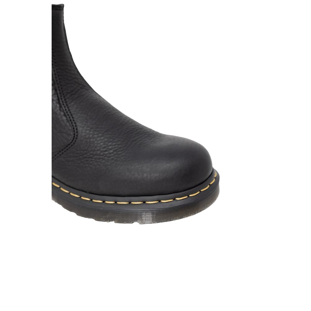 Чорні шкіряні черевики Dr. Martens