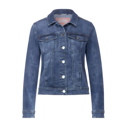 Бавовняні куртки та пальто Street One Blue