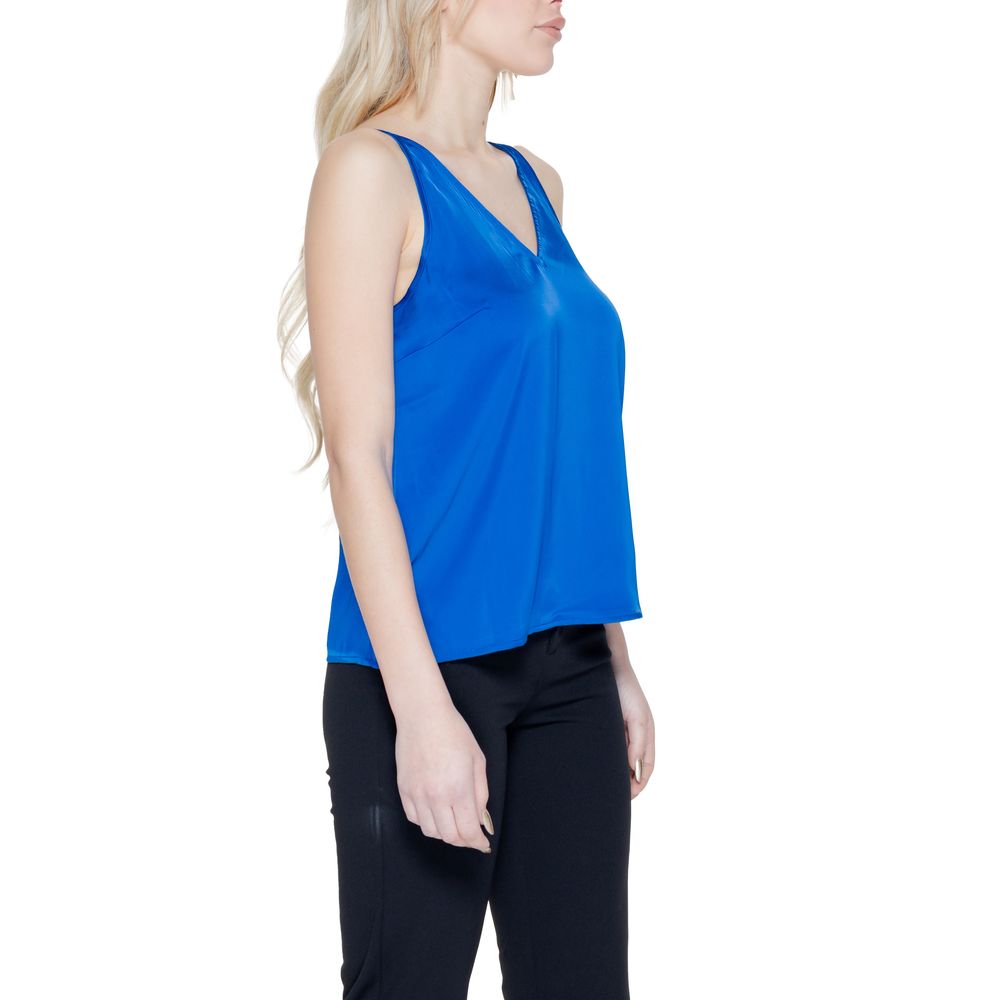 Сині поліестерові топи та футболка Vila Clothes