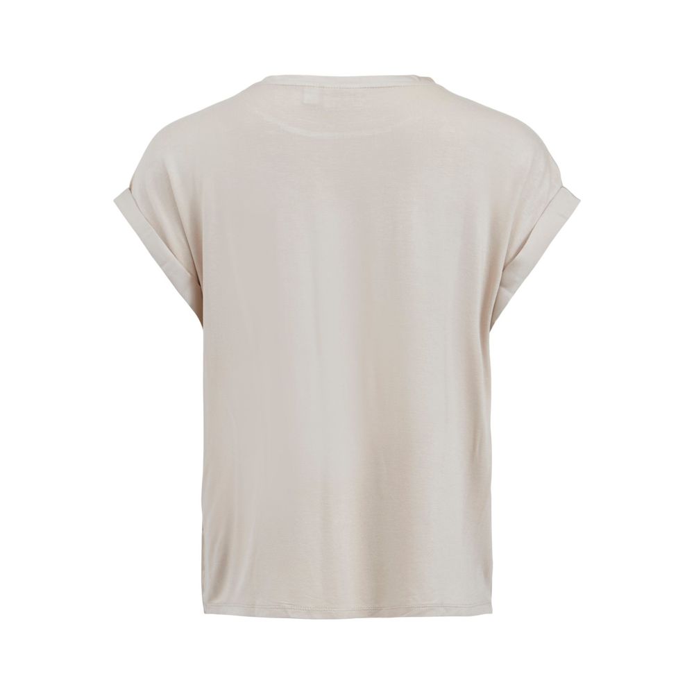 Золоті бавовняні топи та футболки Vila Clothes