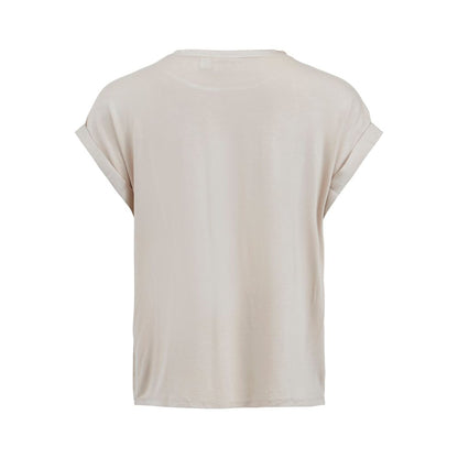 Золоті бавовняні топи та футболки Vila Clothes