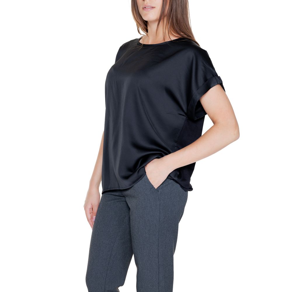 Чорні бавовняні топи та футболка Vila Clothes