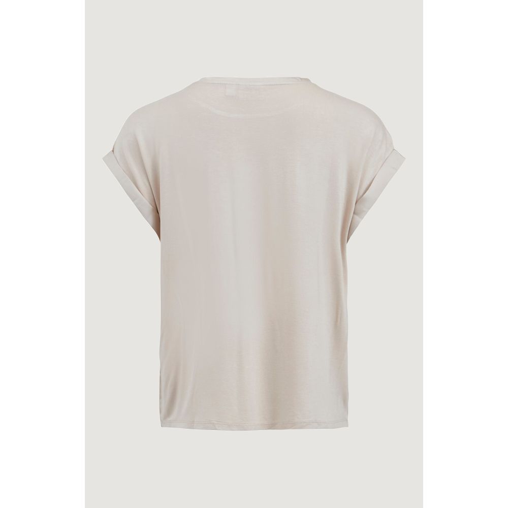 Золоті бавовняні топи та футболки Vila Clothes