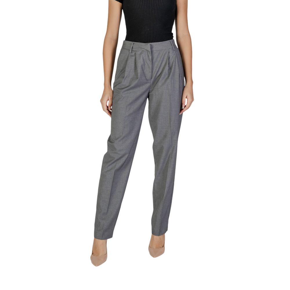 Сірі поліестерові джинси та штани Vila Clothes