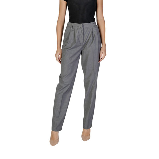 Сірі поліестерові джинси та штани Vila Clothes