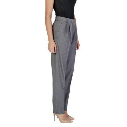 Сірі поліестерові джинси та штани Vila Clothes