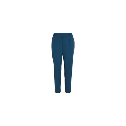 Сині поліестерові джинси та штани Vila Clothes