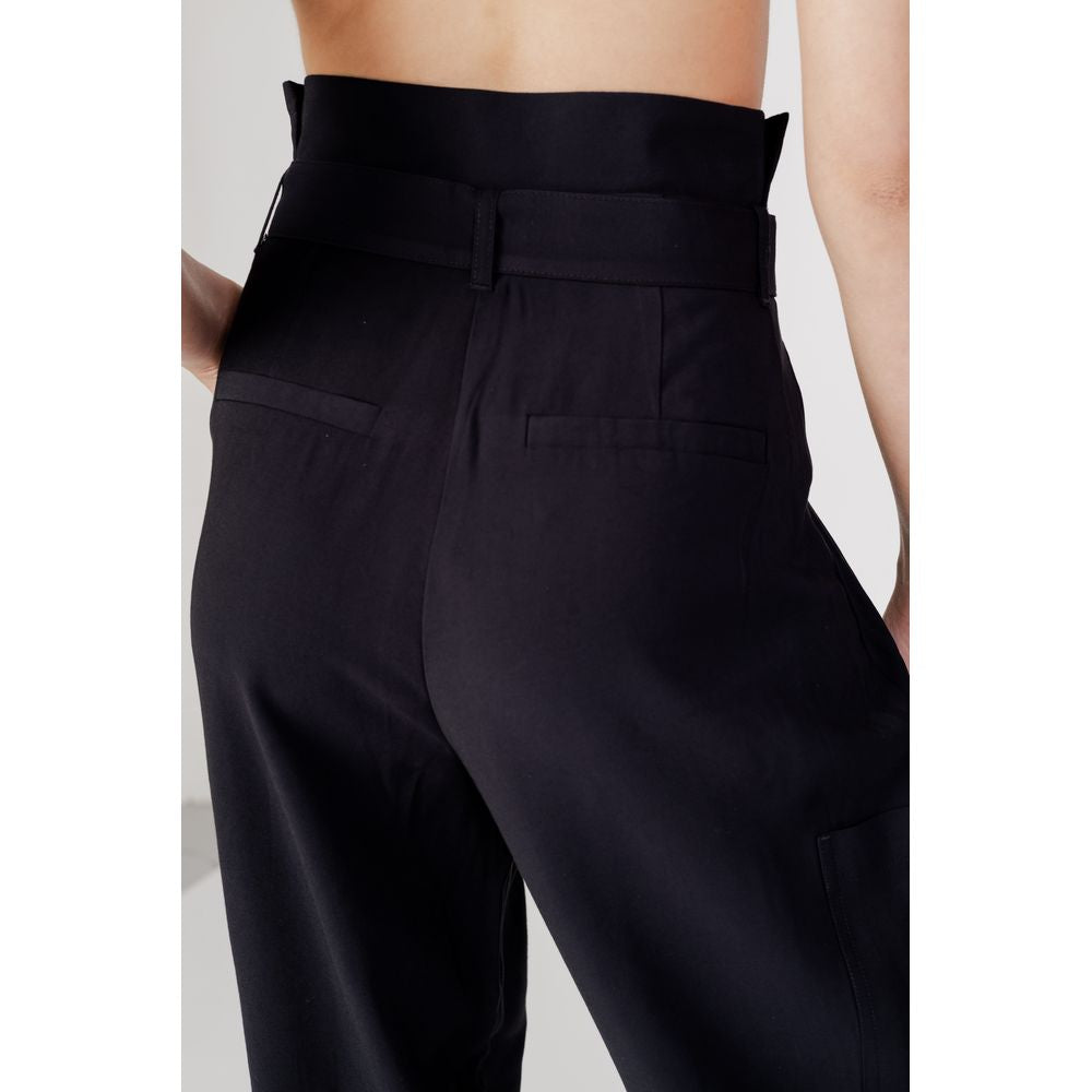 Чорні джинси та штани з віскози Vila Clothes