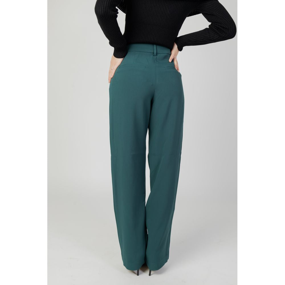 Зелені джинси та штани з переробленого поліестеру Vila Clothes