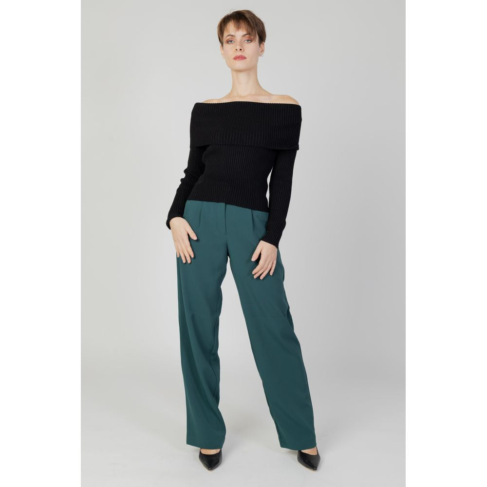 Зелені джинси та штани з переробленого поліестеру Vila Clothes