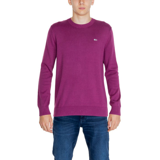 Фіолетовий светр з органічної бавовни Tommy Hilfiger Jeans
