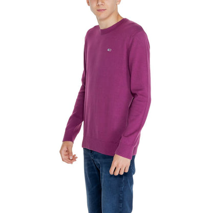 Фіолетовий светр з органічної бавовни Tommy Hilfiger Jeans
