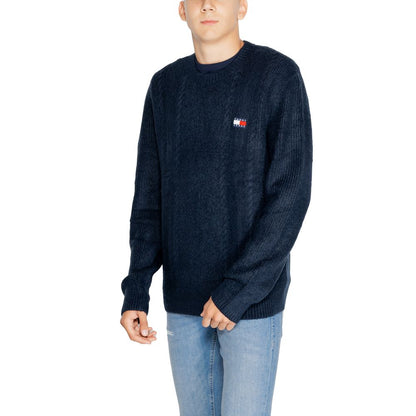Синій акриловий светр Tommy Hilfiger Jeans