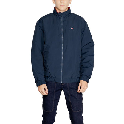 Синя поліамідова куртка Tommy Hilfiger Jeans