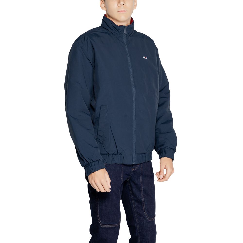 Синя поліамідова куртка Tommy Hilfiger Jeans