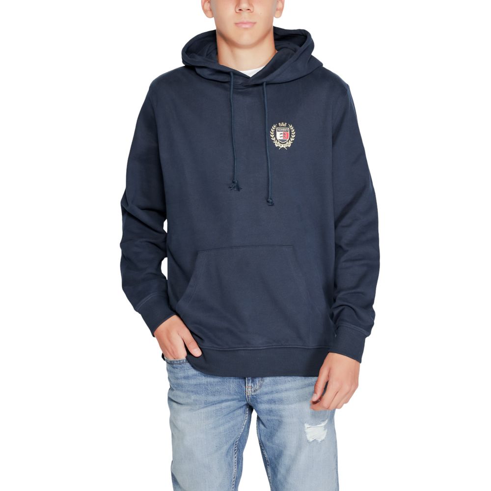 Синій бавовняний светр Tommy Hilfiger Jeans