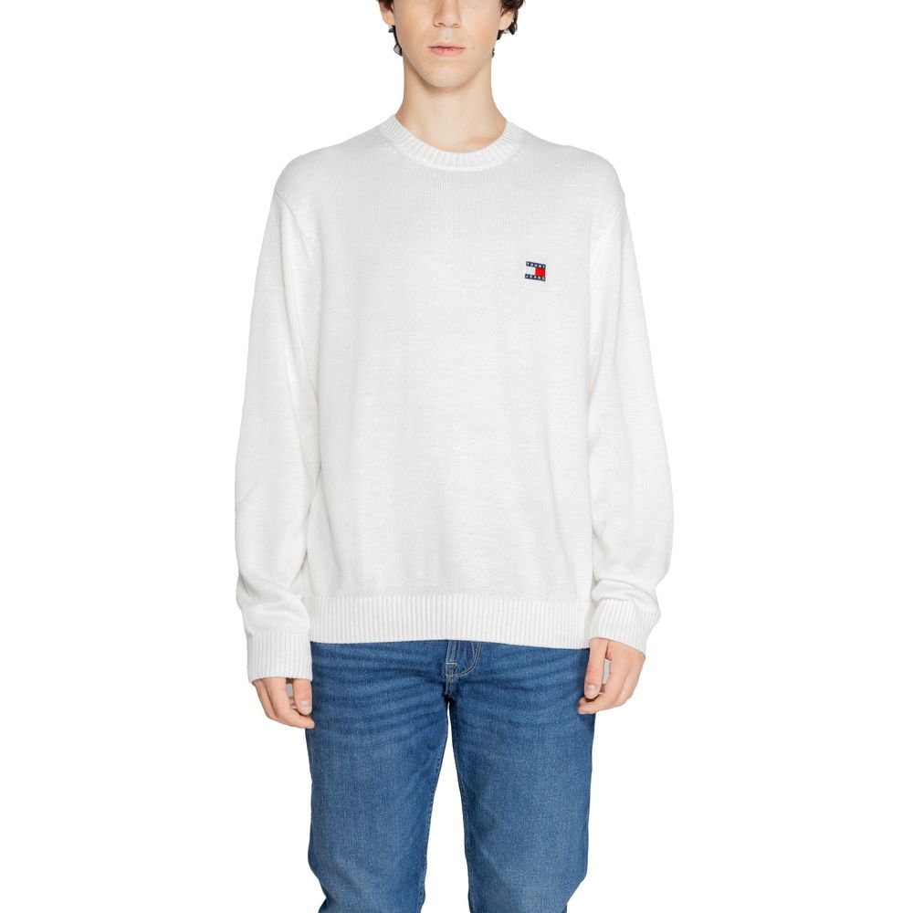 Білий светр із переробленого поліестеру Tommy Hilfiger Jeans