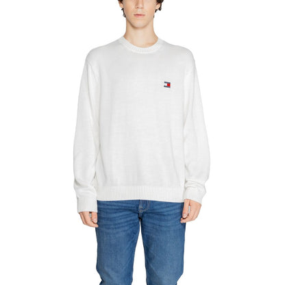 Білий светр із переробленого поліестеру Tommy Hilfiger Jeans