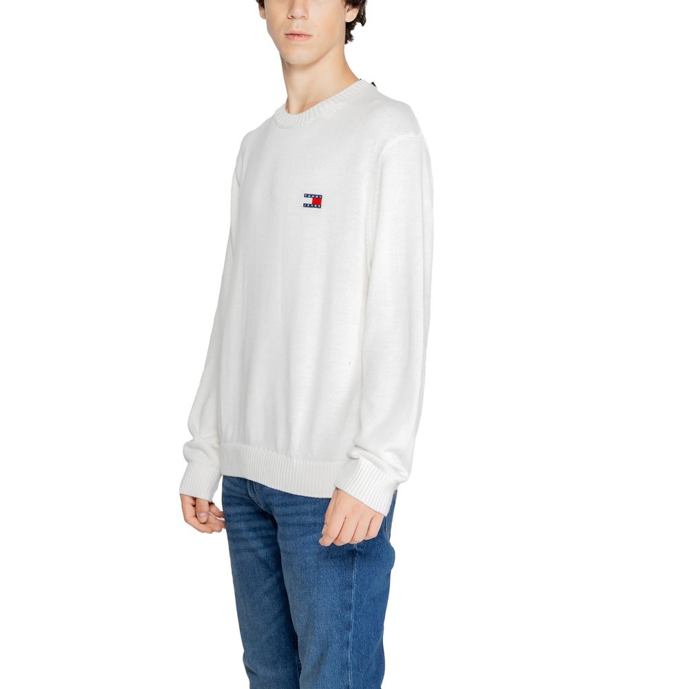 Білий светр із переробленого поліестеру Tommy Hilfiger Jeans